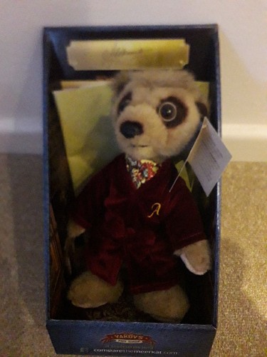 Aleksandr meerkat soft toy - aleksandr,